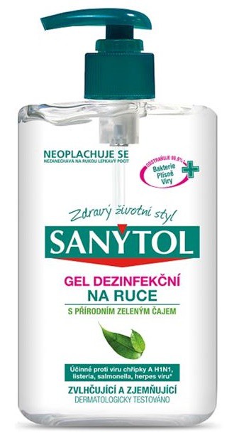 Sanytol dezinfekční gel 250ml pumpička | Čistící, dezinf.prostř., dezodoranty - Dezi. přípravky Sanytol dezinfekční gel 250ml pumpička | Čistící, dezinf.prostř., dezodoranty - Dezi. přípravky
